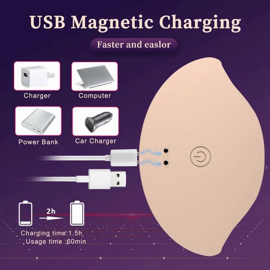 Remote Control Vibrating Breast Massager