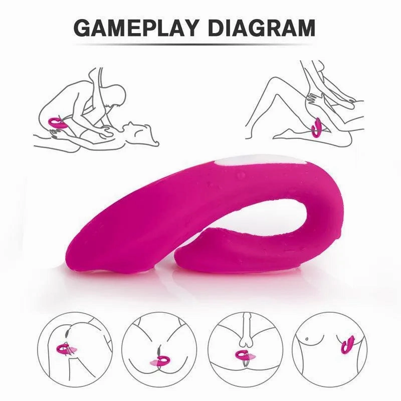 Remote Control Vibrating Sex Toy for Couples