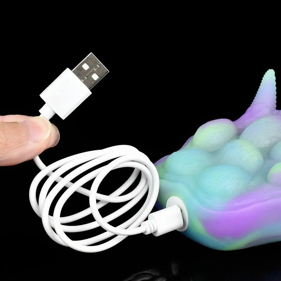 Remote Luminous Bear Paw Grinder Vibrator
