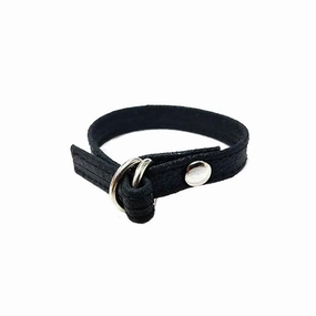 Rouge Leather Double D-Ring Cock Strap