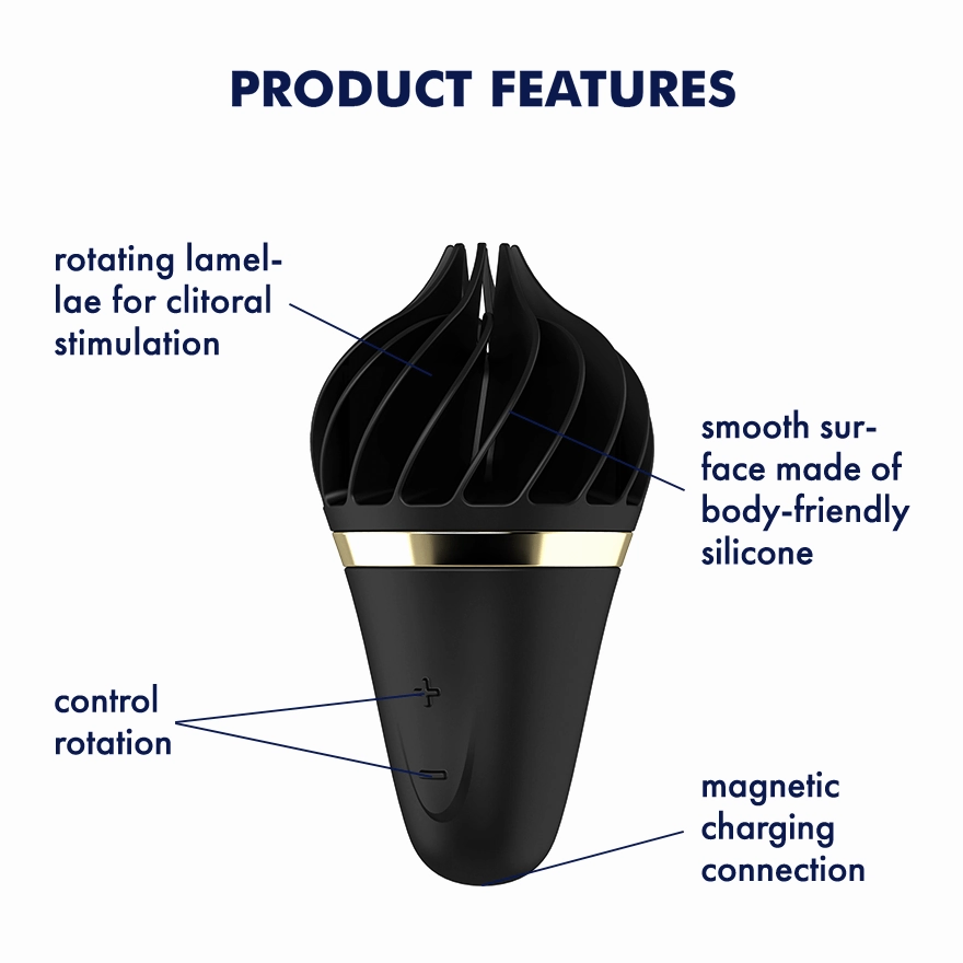 Satisfyer - Sweet Treat Spinnators Lay On Discreet Clit Massager