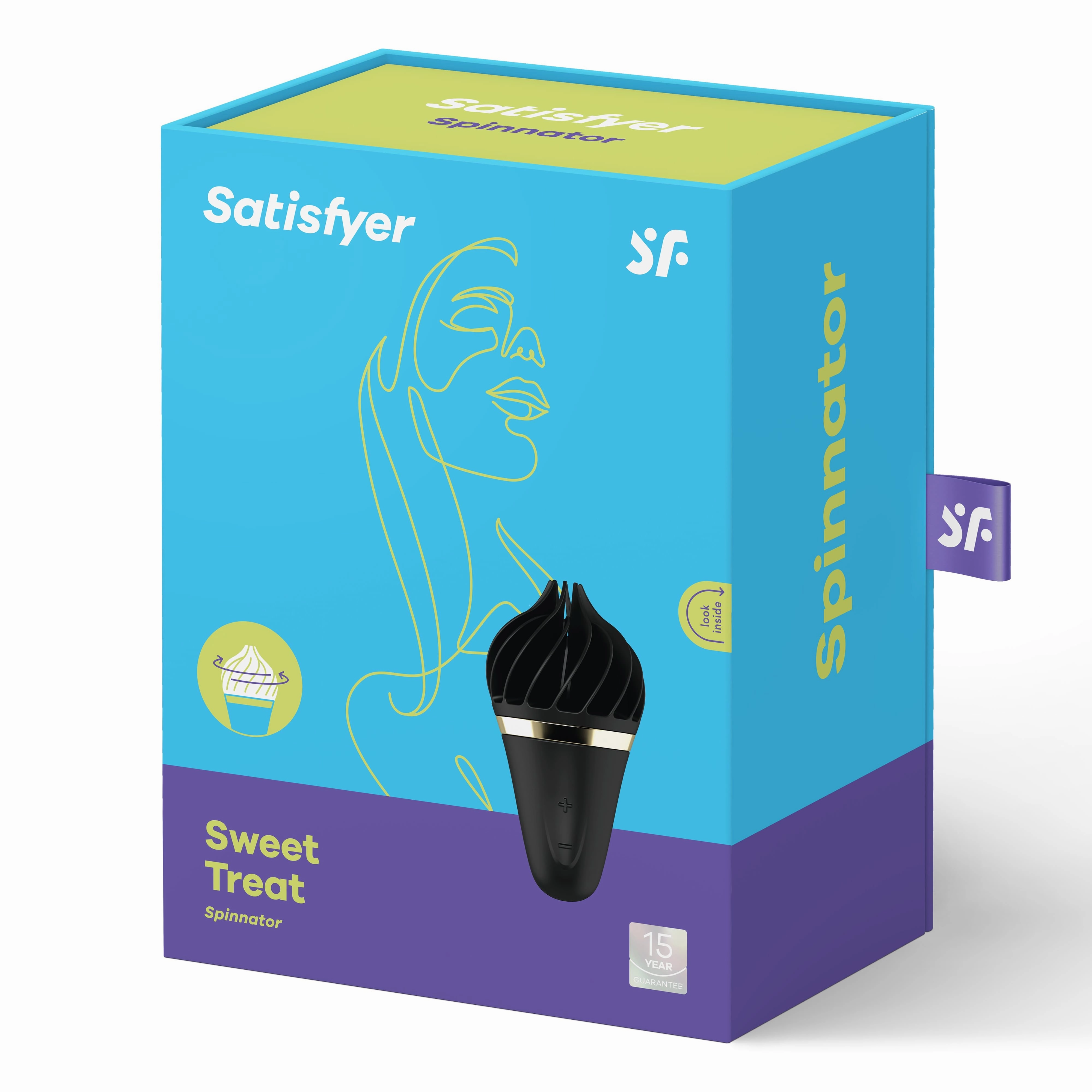 Satisfyer - Sweet Treat Spinnators Lay On Discreet Clit Massager