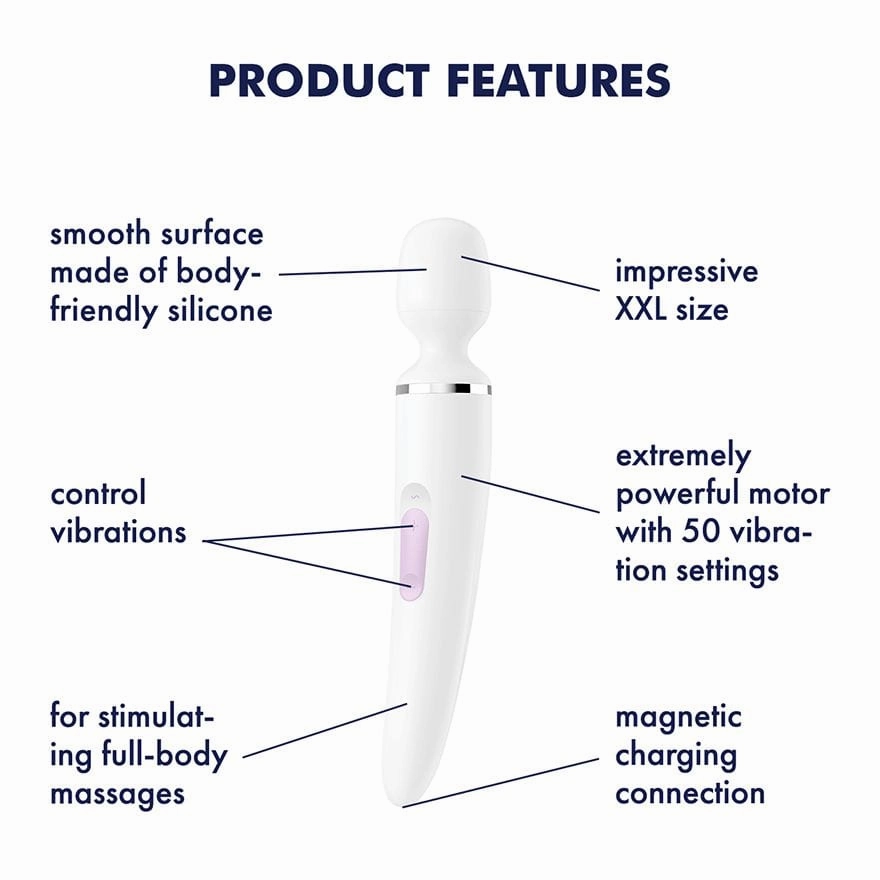 Satisfyer - Wand-er Women XXL Rechargeable Wand Massager