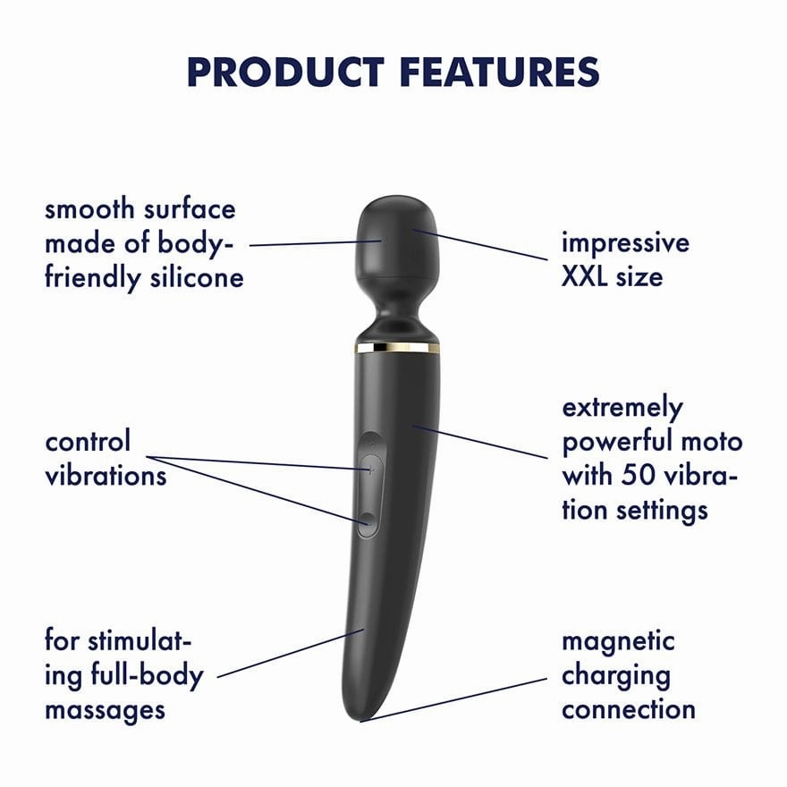 Satisfyer - Wand-er Women XXL Rechargeable Wand Massager