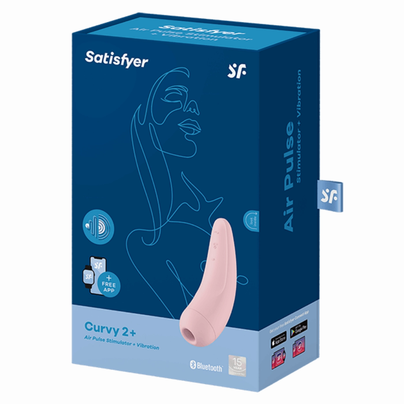 Satisfyer Curvy 2  Air Pulse Vibe