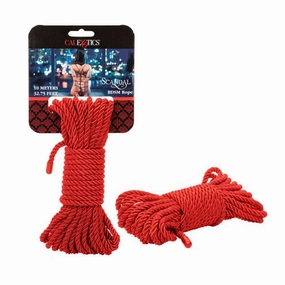 Scandal BDSM Rope RED (30ft)