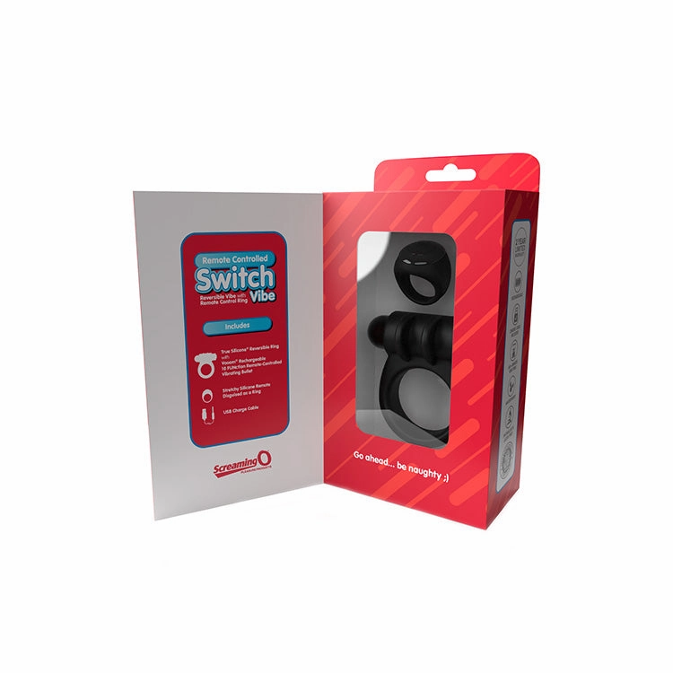 Screaming O Switch Remote Controlled Vibrating Cock Ring