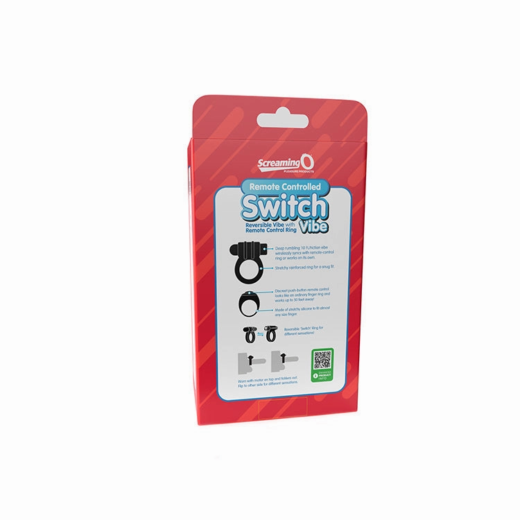 Screaming O Switch Remote Controlled Vibrating Cock Ring