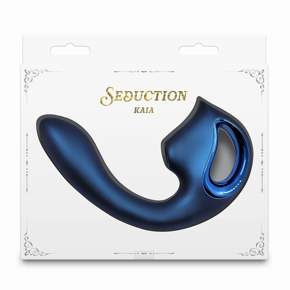 Seduction Kaia Poseable Clitoral Suction & G-Spot Vibrator
