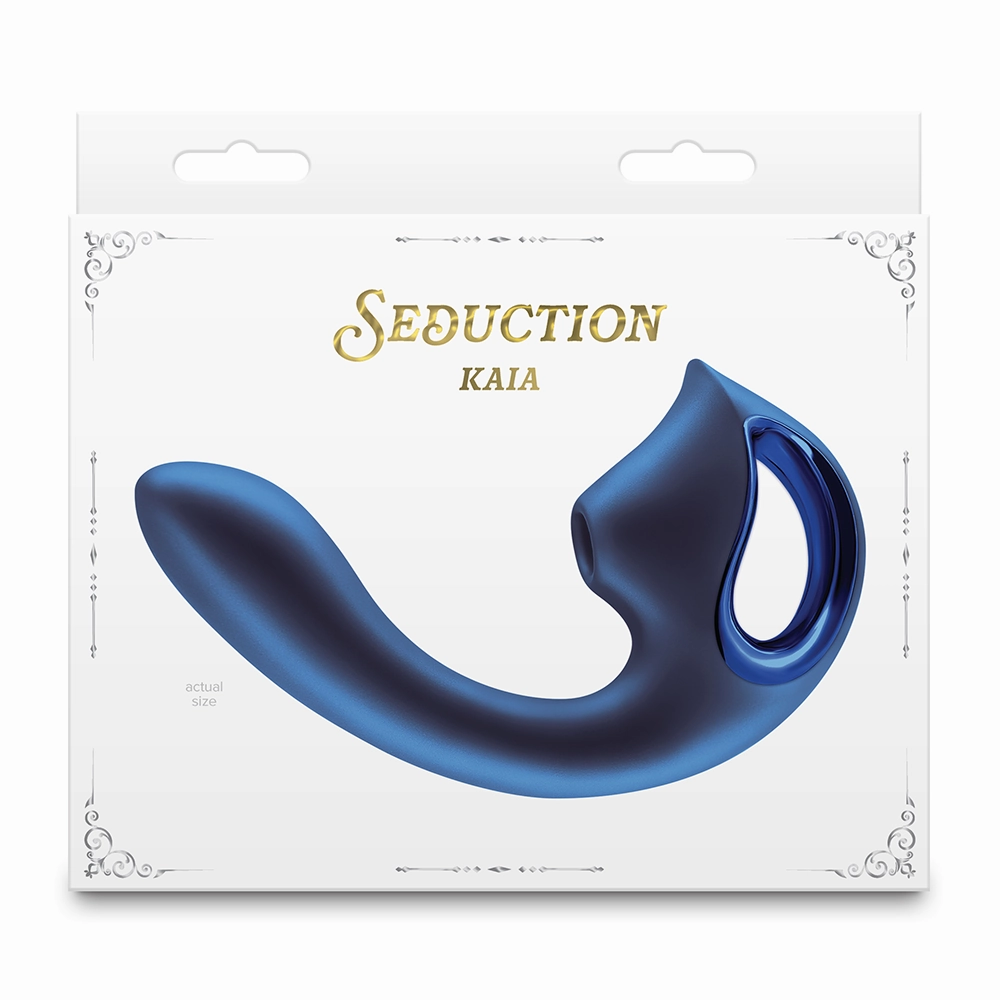 Seduction Kaia Poseable Clitoral Suction & G-Spot Vibrator