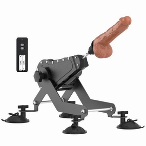 Sex Machine Remote Control Auto Thrusting Fucking Machines with Realistic Dildo Adult Sex Toy