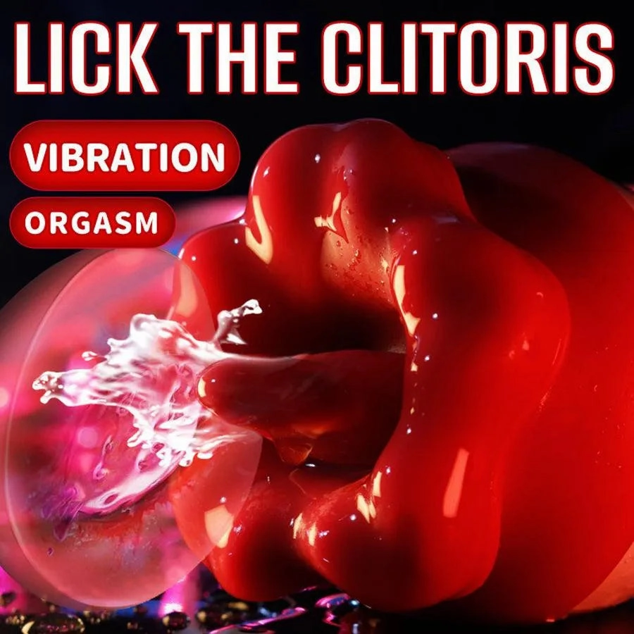 Sexy Tongue Licking Clit Stimulator