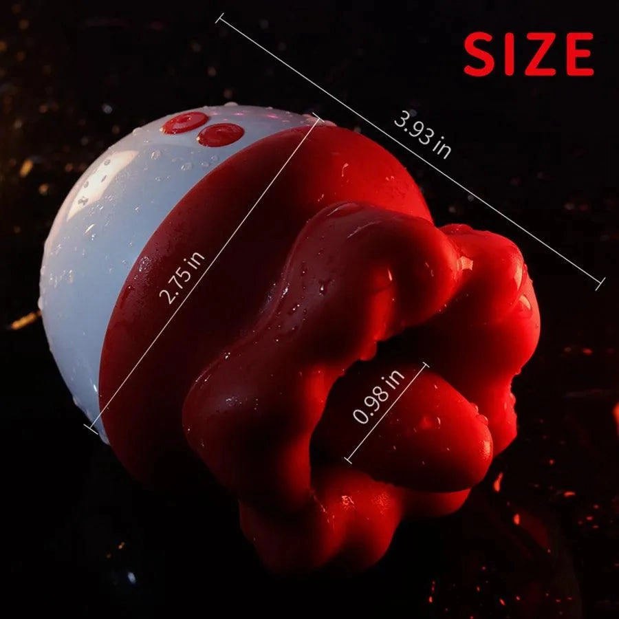 Sexy Tongue Licking Clit Stimulator