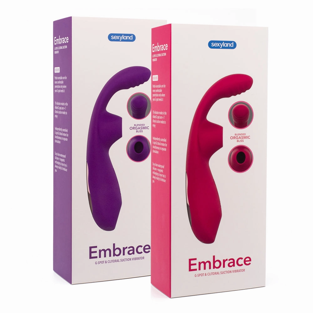 Sexyland Embrace G-Spot & Clitoral Suction Vibrator