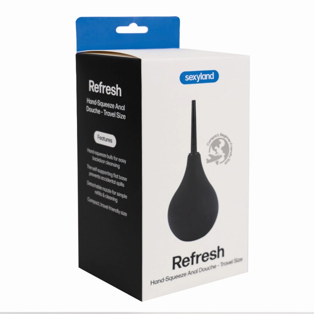 Sexyland Refresh Hand-Squeeze Anal Douche - Travel-Size