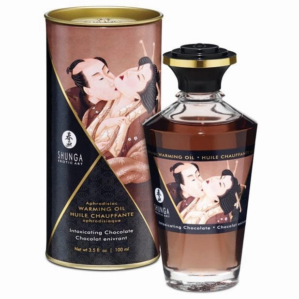 Shunga - Aphrodisiac Organic Flavored Warming Massage Oil