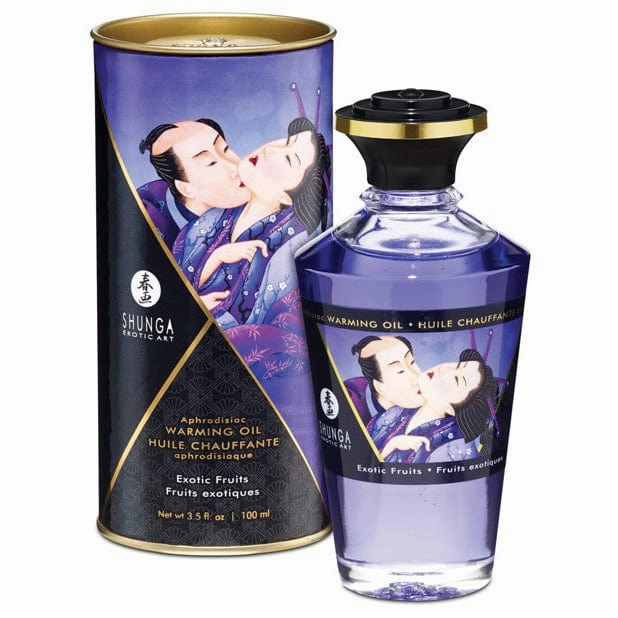 Shunga - Aphrodisiac Organic Flavored Warming Massage Oil