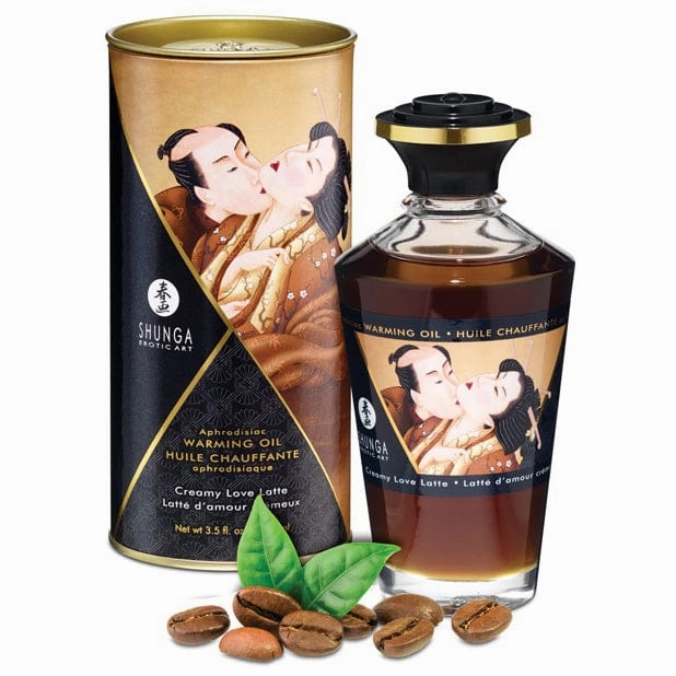 Shunga - Aphrodisiac Organic Flavored Warming Massage Oil