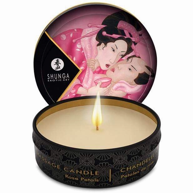 Shunga - Erotic Art Aphrodisia Mini Candlelight Massage Candle