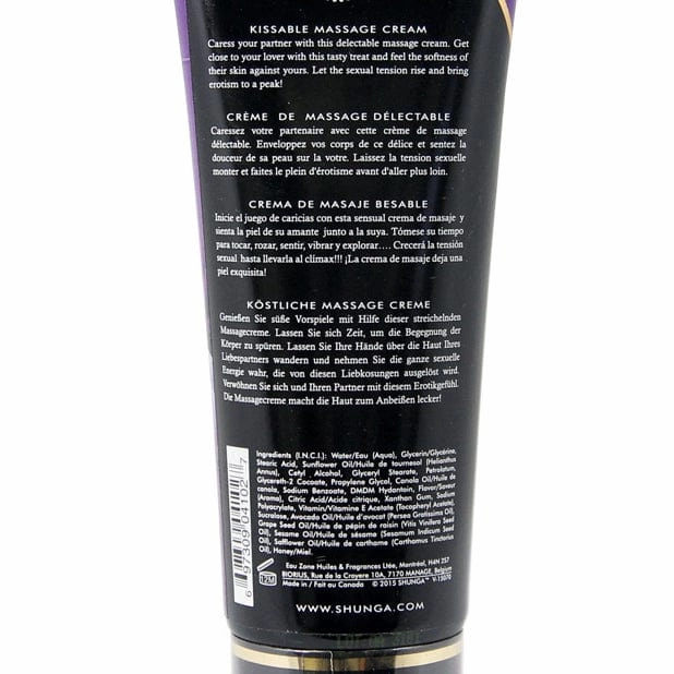Shunga - Kissable Flavored Massage Cream 7 oz (Exotic Fruits)