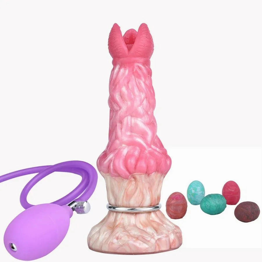 Silicone Alien Egg Dildo Sex Toy
