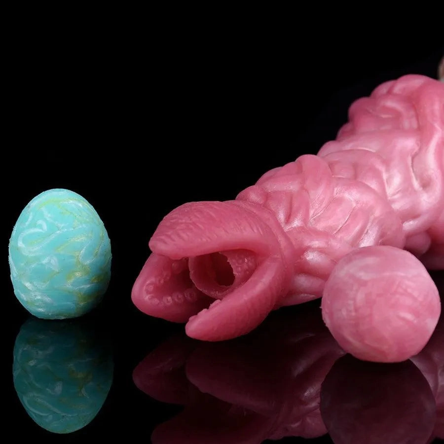 Silicone Alien Egg Dildo Sex Toy