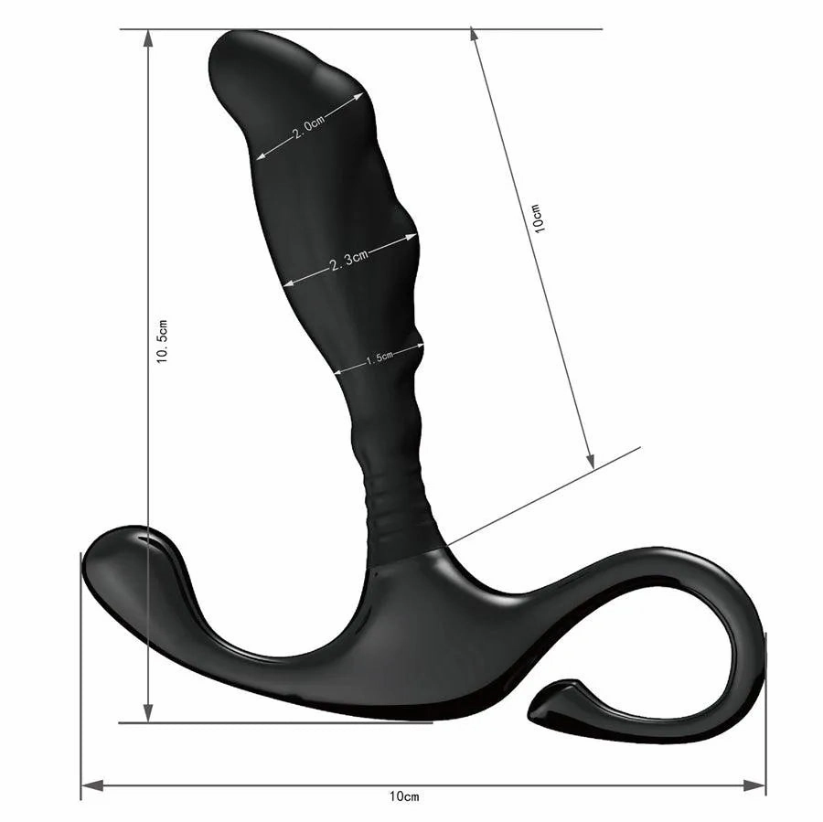 Silicone Manual Prostate Massager for Men