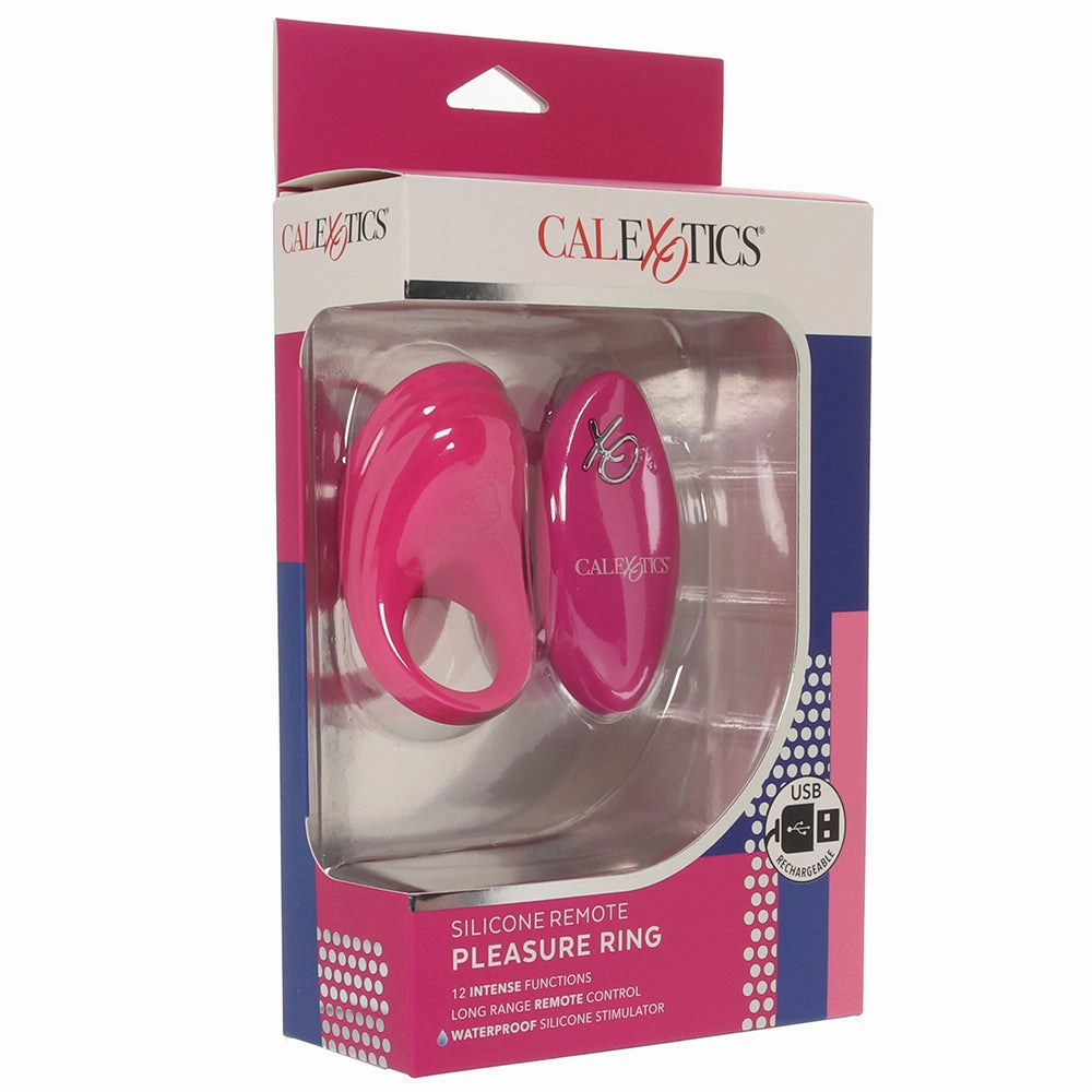 Silicone Remote Vibrating Pleasure Ring
