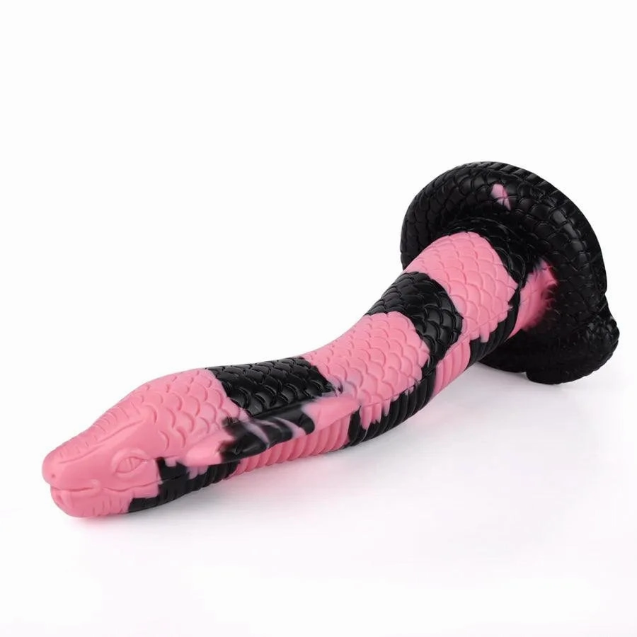 Silicone Snake Head Dildo Toy