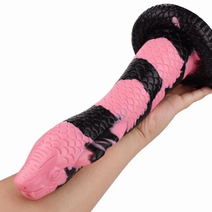 Silicone Snake Head Dildo Toy
