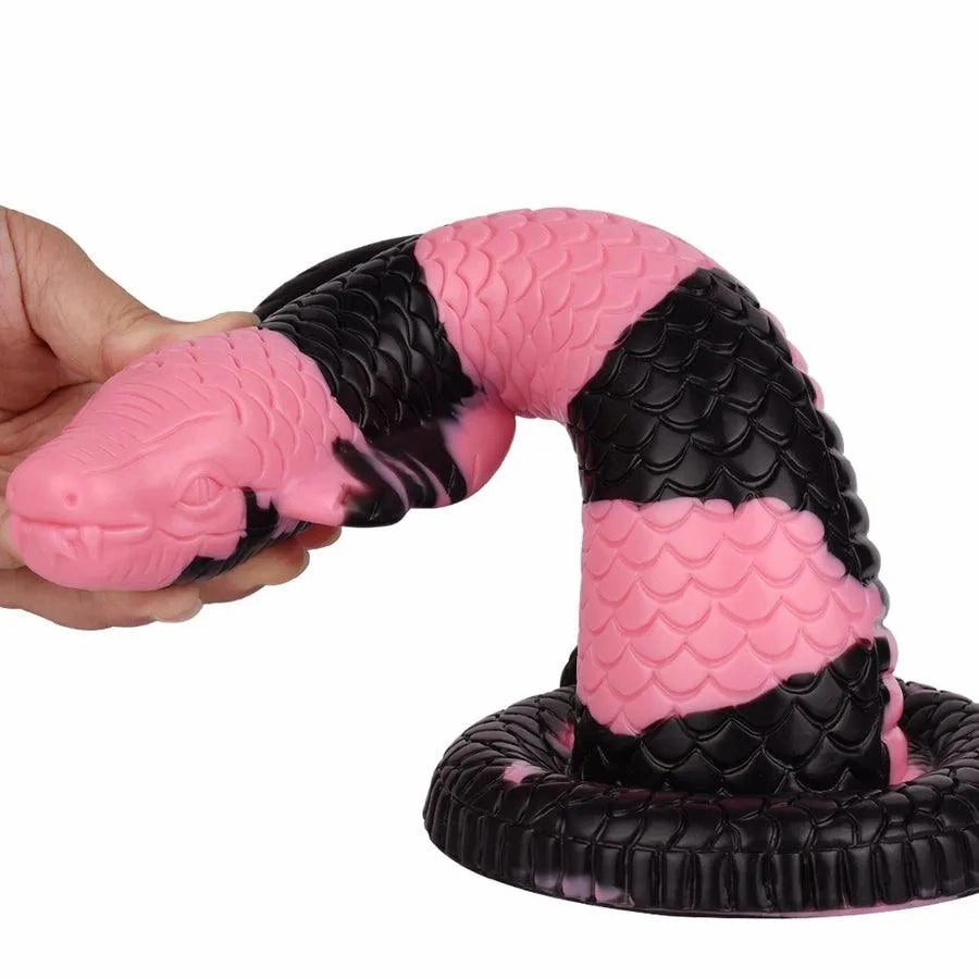 Silicone Snake Head Dildo Toy