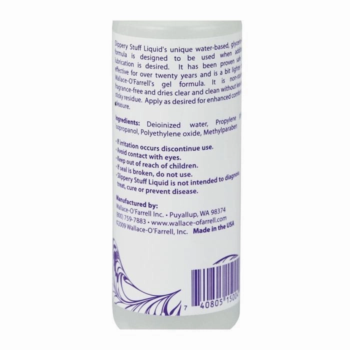 Slippery Stuff - Liquid Water Based Lubricant