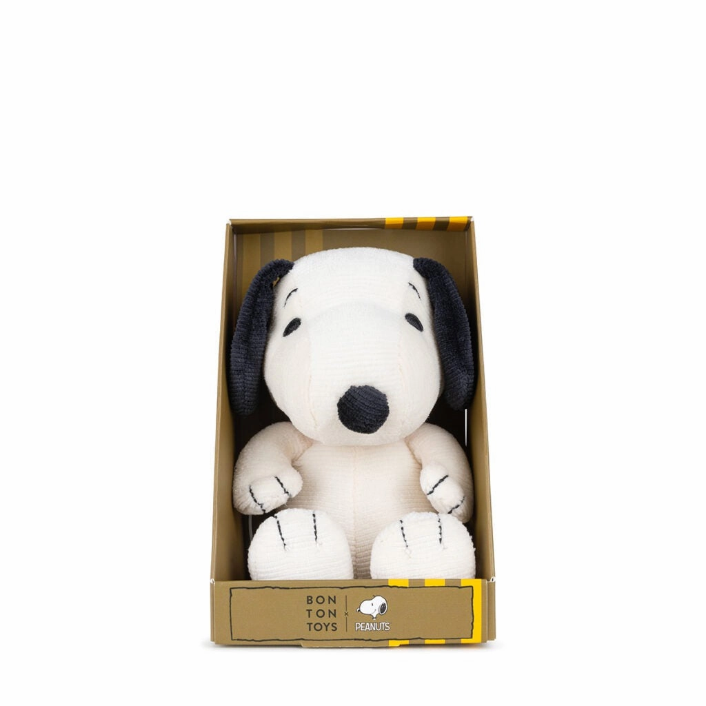 Snoopy Mini Corduroy Cream in Giftbox 17cm