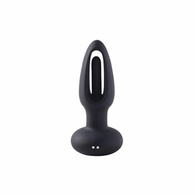 Snuggy Flapping & Vibrating Butt Plug