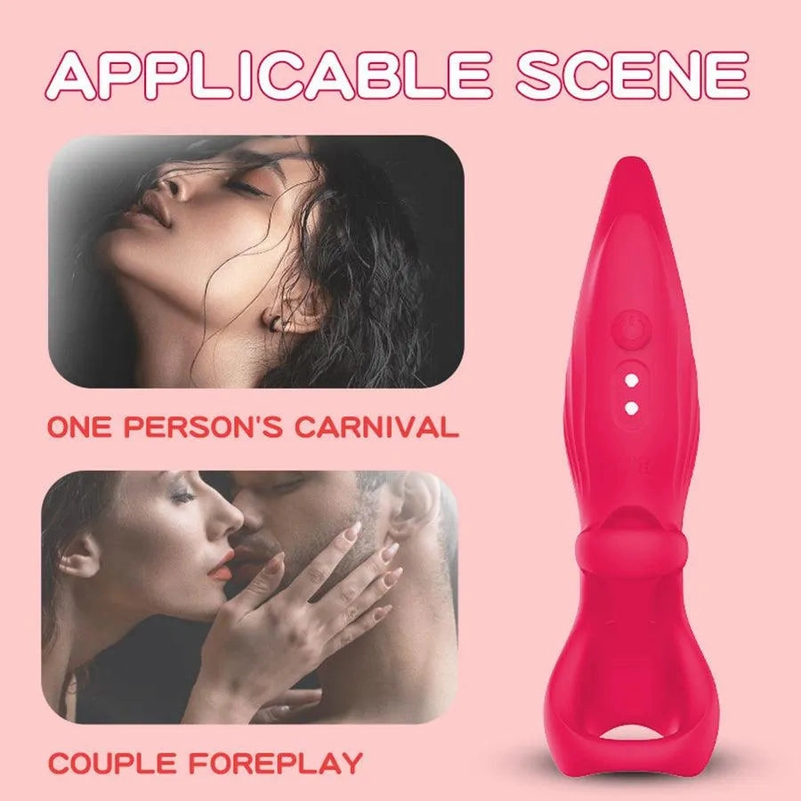 Soft Silicone Finger Vibrator for Women