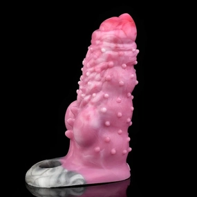Soft Silicone Monster Penis Sleeve for Men