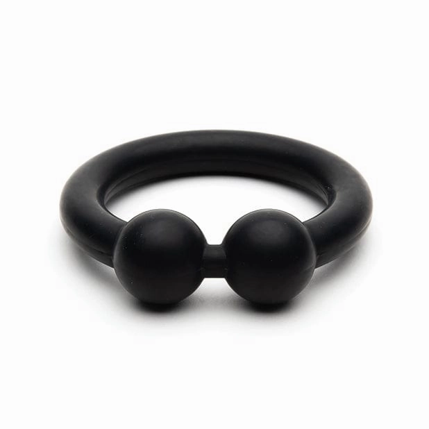 Sport F*cker - Bull Ring Silicone Cock Ring (Black)