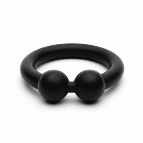 Sport F*cker - Bull Ring Silicone Cock Ring (Black)