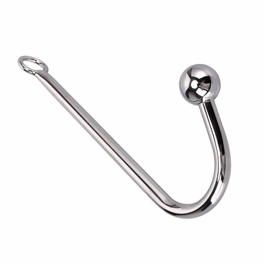 Stainless Steel Anal Hook for BDSM Game