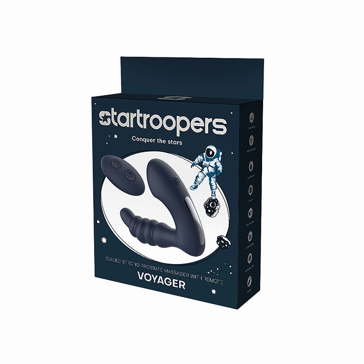 Startroopers Voyager Remote Controlled Beaded Prostate Massager