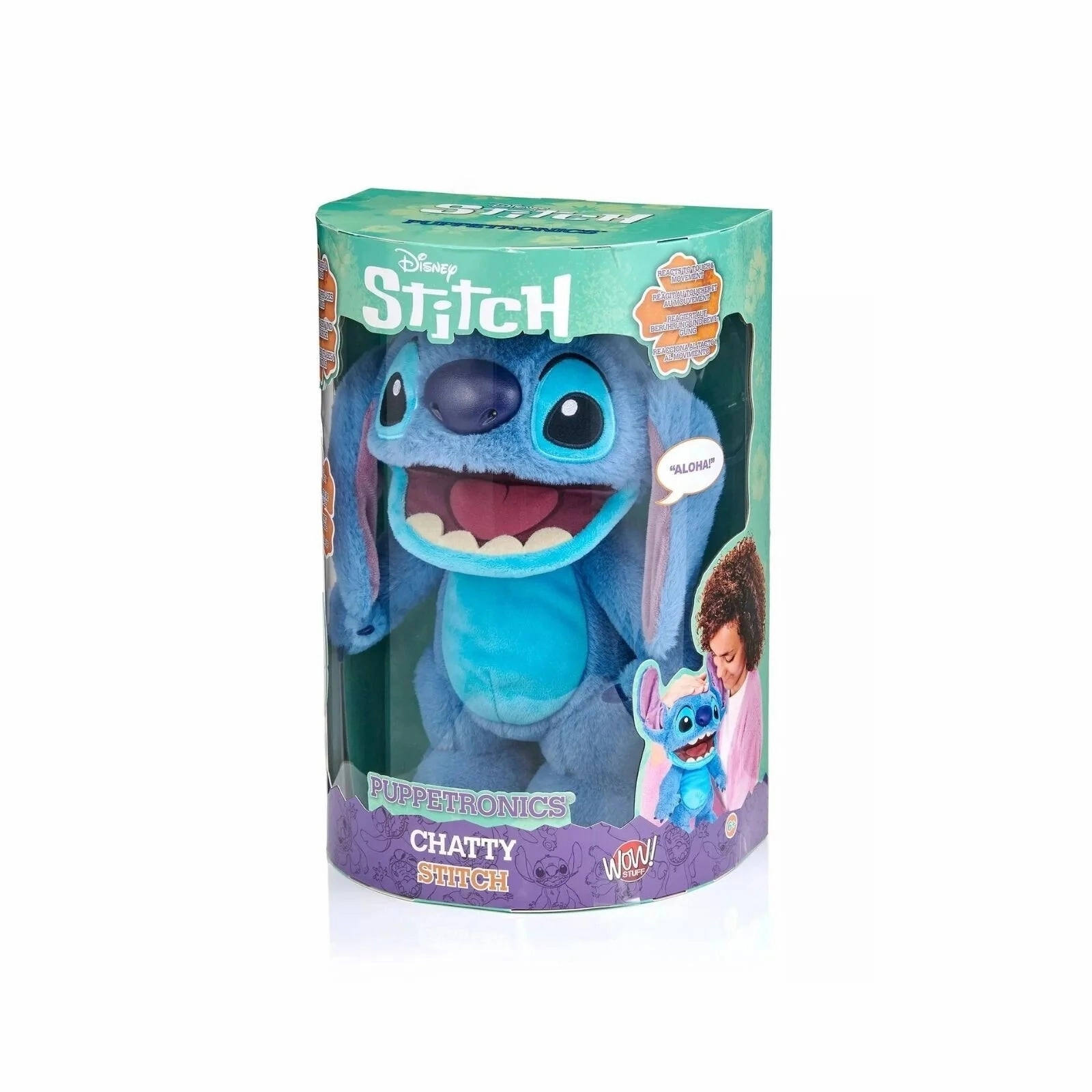 Stitch Disney Chatty Deluxe Puppetronic