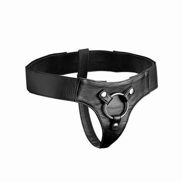 Strap U - Domina Adjustable Wide Band Strap On Harness (Black)