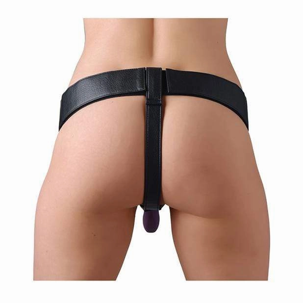 Strap U - Domina Adjustable Wide Band Strap On Harness (Black)