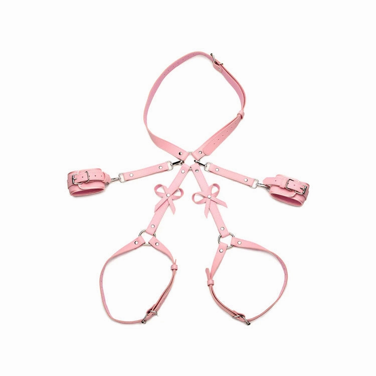 Strict Bondage Harness with Bows