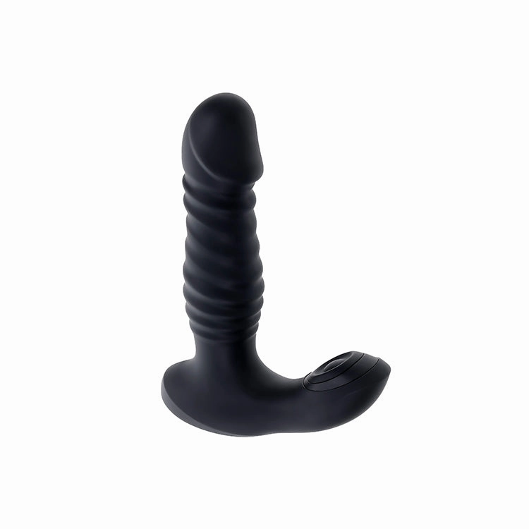Striker Thrusting Prostate Vibrator with Remote