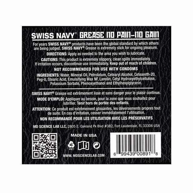 Swiss Navy -  Grease Original Formula Thick Oil Based Lubricant