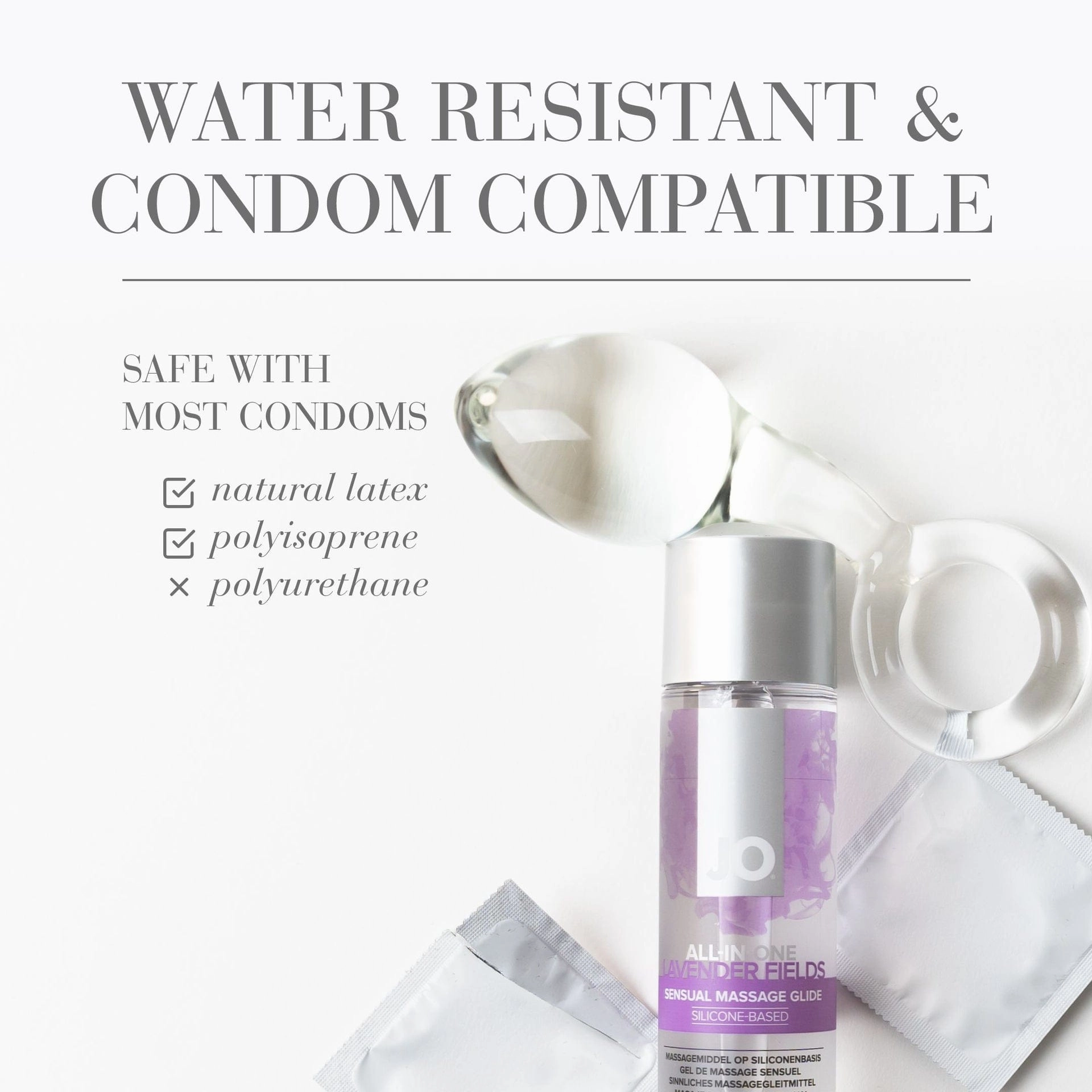 System JO - All in One Silicone Sensual Massage Glide Lavender Fields