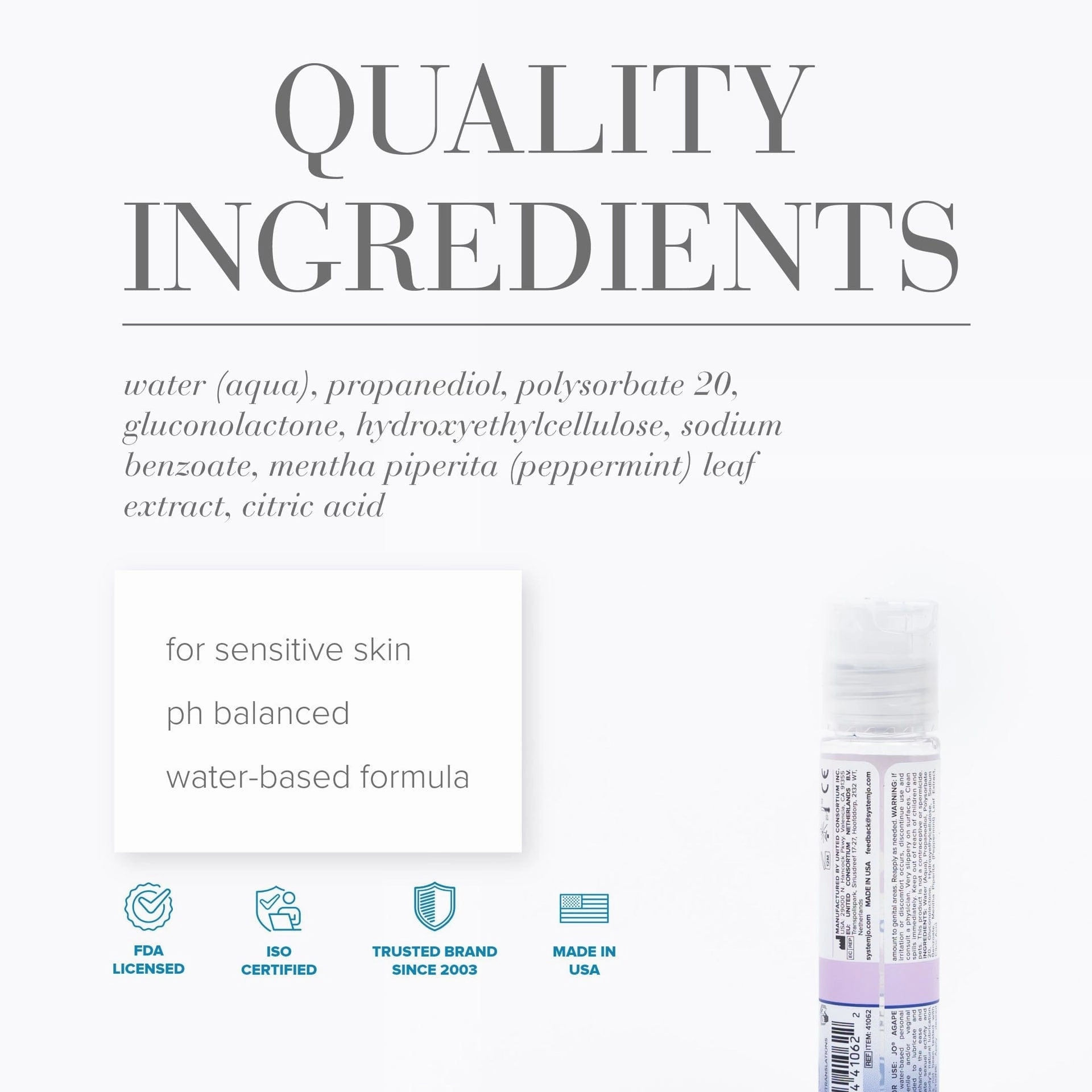 System Jo - For Her Agape Cooling Water Based Lubricant
