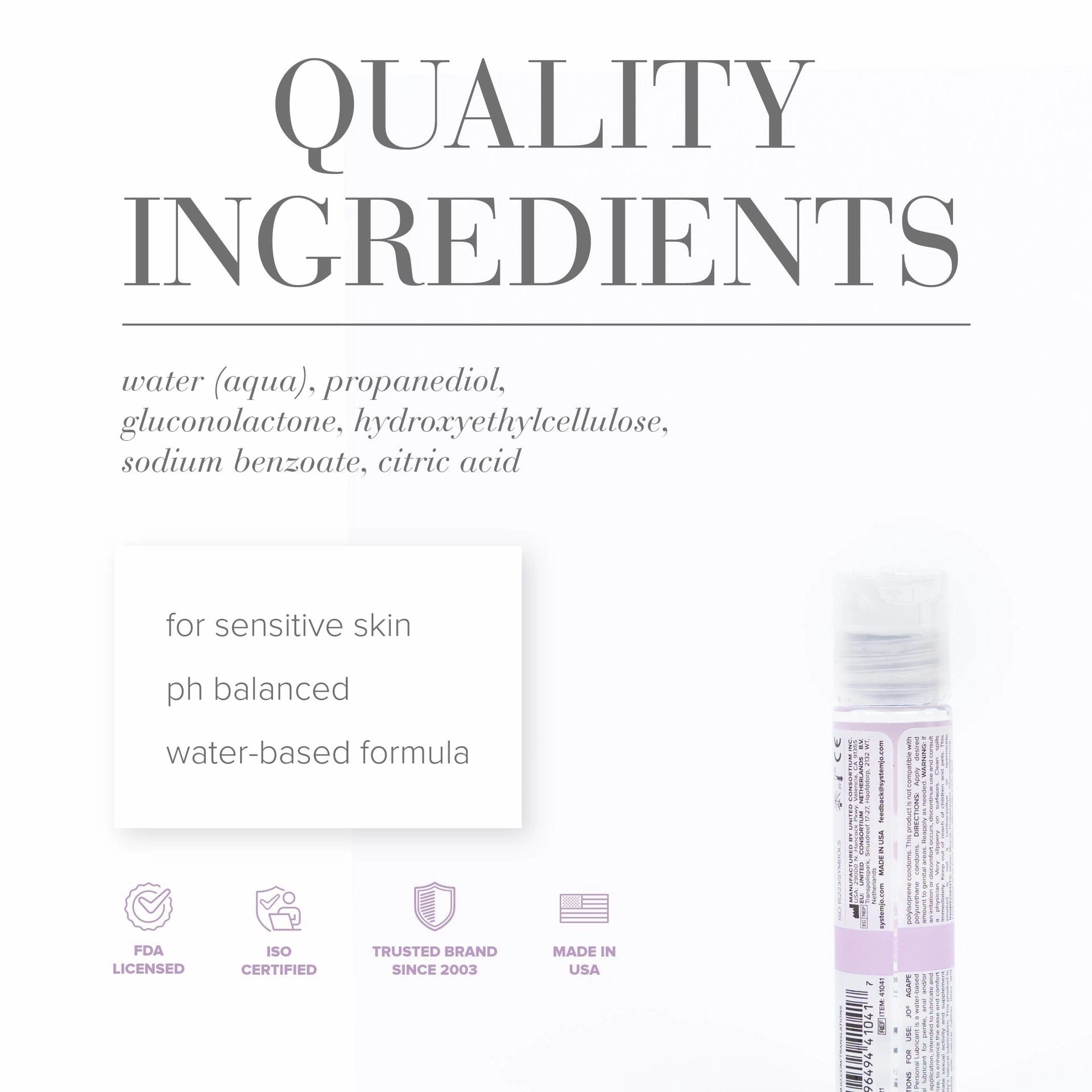 System JO - For Her Agape Water Based Personal Lubricant