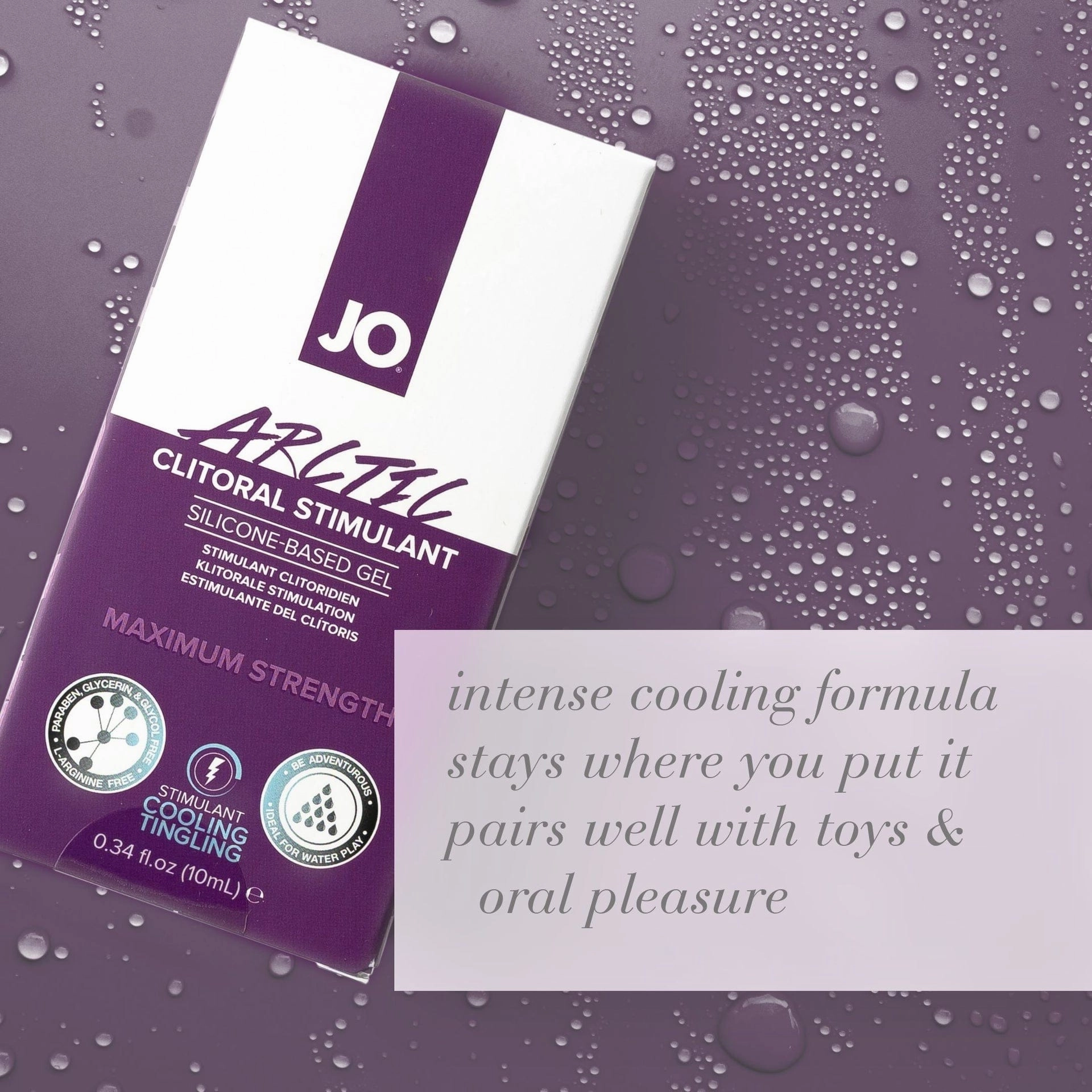 System JO - For Women Arctic Clitoral Stimulant Silicone Gel